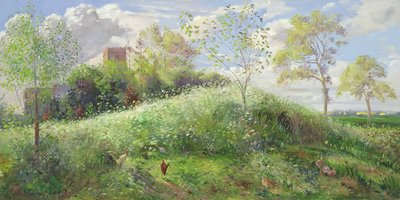 Cow Persley Hill, 1991 af Timothy Easton