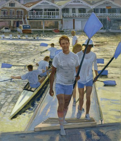 Evening Return, Henley, 1998 af Timothy Easton