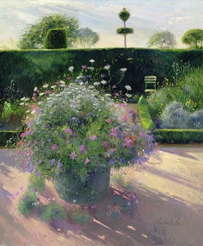 Last Rays Around the Copper (olie på lærred) af Timothy Easton