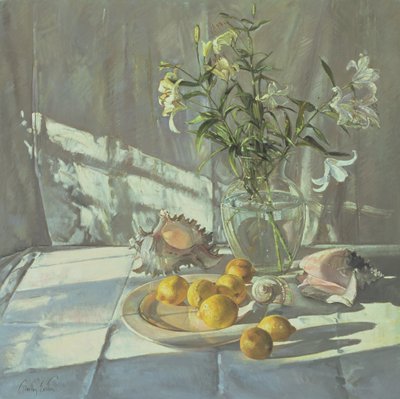 Refleksioner og skygger (olie på lærred) af Timothy Easton