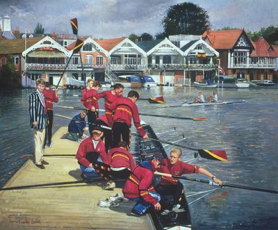 Mod bådhusene, Henley, 1997 af Timothy Easton