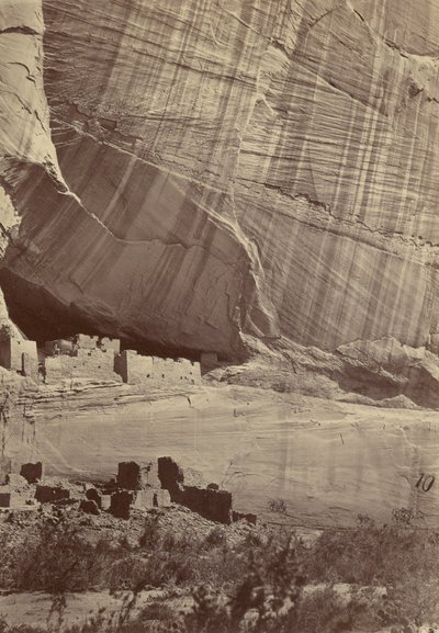 Gamle ruiner i Cañon de Chelle, New Mexico af Timothy H. OSullivan