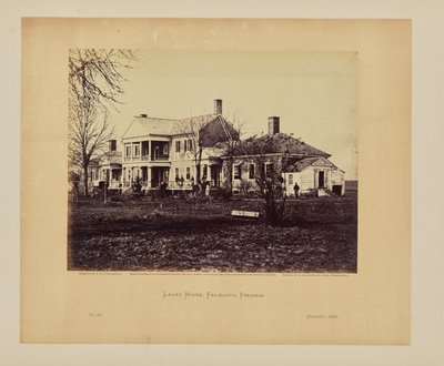 Lacey House, Falmouth, Virginia af Timothy H. OSullivan