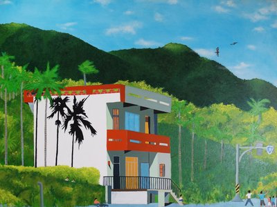 Hus på Highway 11, Taitung, Taiwan, 2017 af Timothy Nathan Joel