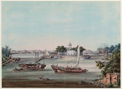 DA Huang kaldte fort, Pearl River af Tingqua