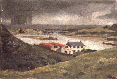 Canna på Hebriderne af Tirzah Ravilious