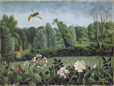 Hornet og vild rose af Tirzah Ravilious