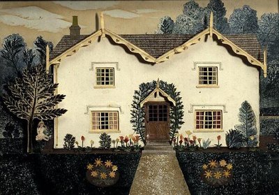 Villa ved Walton-on-the-Naze af Tirzah Ravilious
