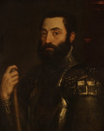 Portræt af Guidobaldo II della Rovere, hertug af Urbino af Titian (Tiziano Vecellio)