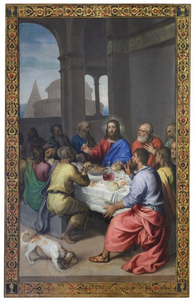 Den sidste nadver af Titian (c.1488-1576)