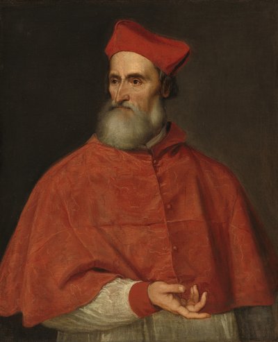 Kardinal Pietro Bembo, 15391540. af Titian