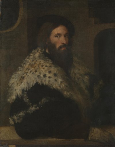Portræt af Girolamo Fracastoro, ca 1528. af Titian