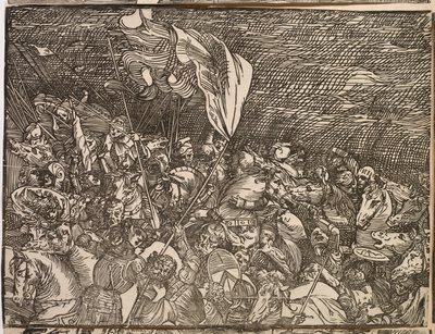 Faraos hærs nedsænkning i Det Røde Hav af Titian