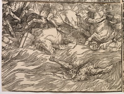 Faraos hærs nedsænkning i Det Røde Hav af Titian
