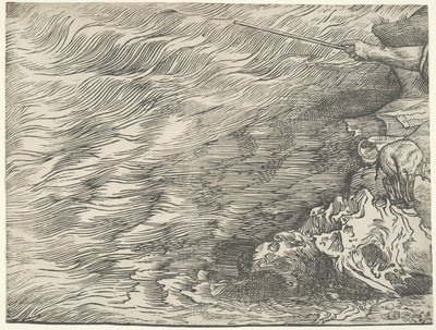 Faraos hærs nedsænkning i Det Røde Hav af Titian