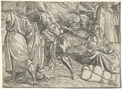 Faraos hærs nedsænkning i Det Røde Hav af Titian
