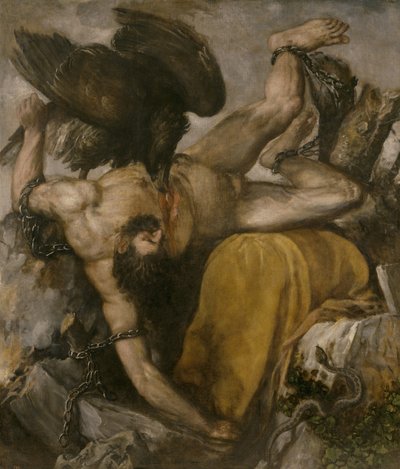 Tityos, 1548-1549 af Tiziano Vecelli