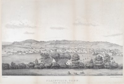 Plainville, Connecticut. Fra sydvest af Titus H. Darrow