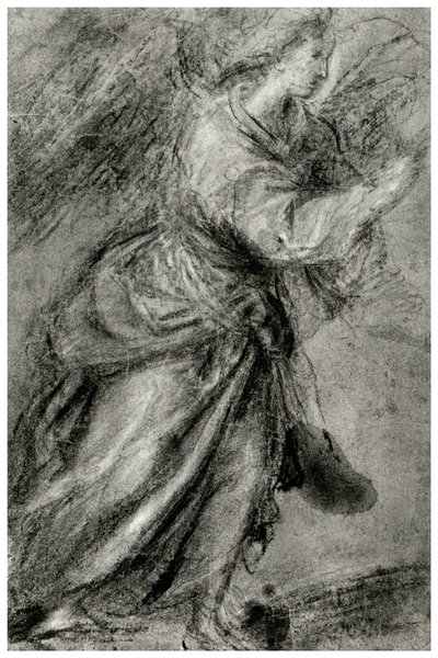 Bebudelsens engel, c1565, 1937 af Tiziano Vecelli