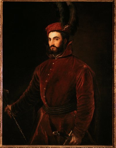 Portræt af Ippolito de Medici af Tiziano Vecelli