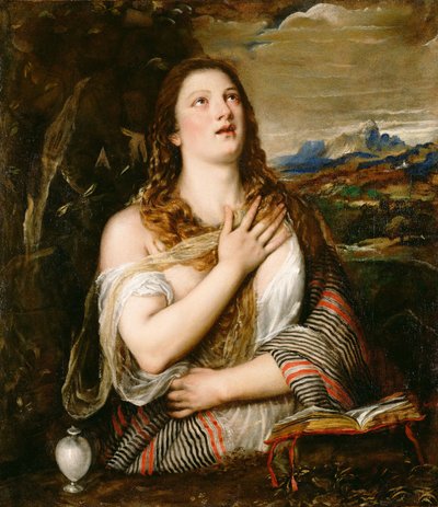 Den angrende Maria Magdalene, ca. 1560 af Tiziano Vecelli