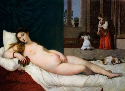 Venus af Urbino, c1538, 1937 af Tiziano Vecelli