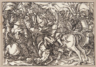M. Decius leder romerne i slaget mod latinerne af Tobias Stimmer