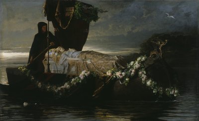 Elaine, 1874 af Toby Rosenthal