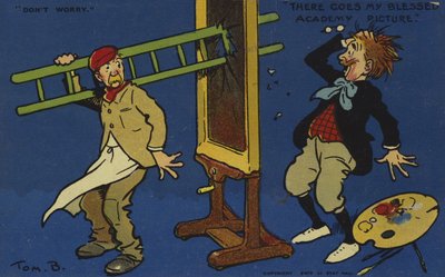Der går mit velsignede akademibillede! af Tom Browne