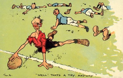 Nå! Det var et forsøg. Nå, men... (chromolitho) af Tom Browne