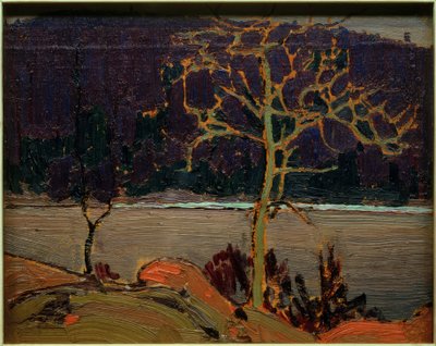 Purple Hill af Tom Thomson