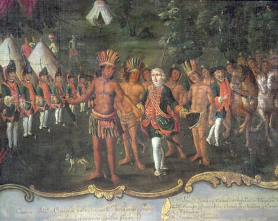 Guvernør Matorras lejr i Chaco af Tomas Cabrera