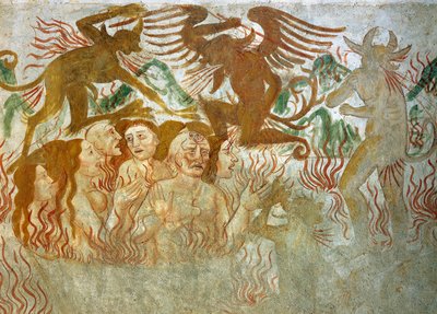 Den sidste dom, helvede af Tommaso (active 1479 1509) (workshop) Cagnola