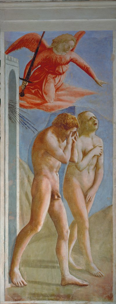 Uddrivelsen fra Paradis af Tommaso Masaccio