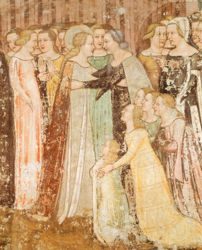 Farvel (detalje), detalje fra Stories of St Ursula af Tommaso da Modena
