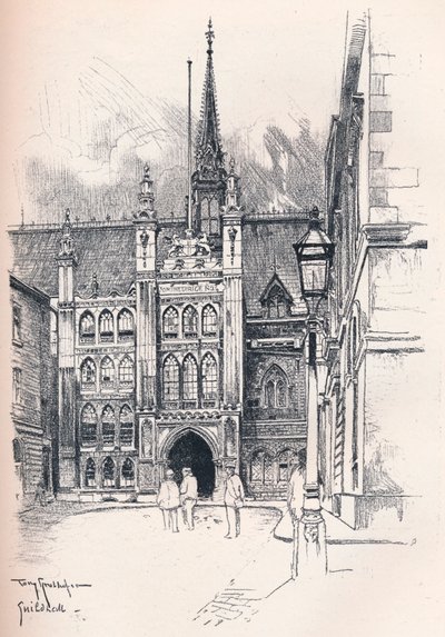 Guildhall, c1902 af Tony Grubhofer