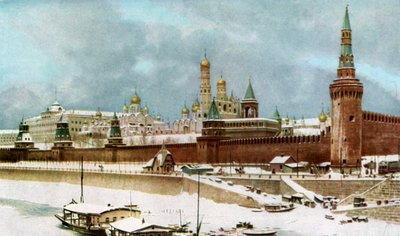 Kreml, Moskva, Rusland, c1930