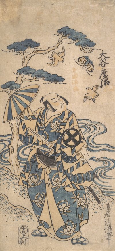 T oktober Tani Hiroshi S Honda Harunag, K. 1745., K. 1745. af Torii Kiyomasu I