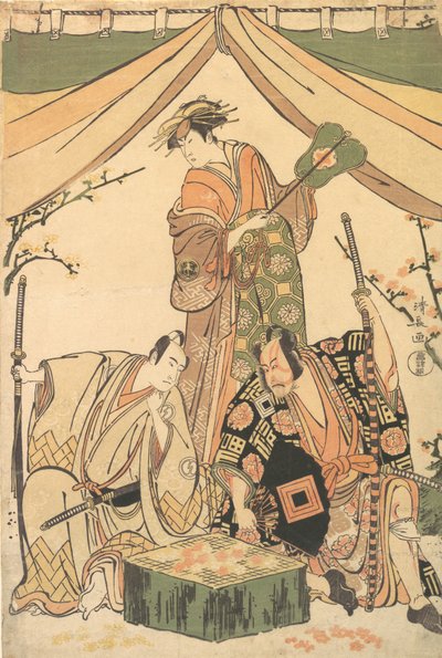 Dramaets sene, Ruger Kojima, 1784-85. af Torii Kiyonaga