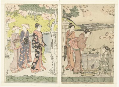 skildpadde sælger af Torii Kiyonaga
