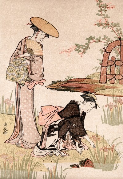 Irishaven, c1775-1815. af Torii Kiyonaga