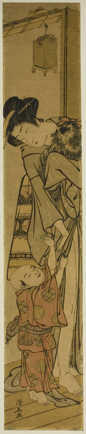 Pekingeseren af Torii Kiyonaga