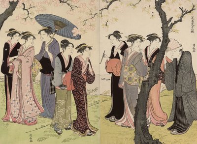 Den tredje måned af Torii Kiyonaga
