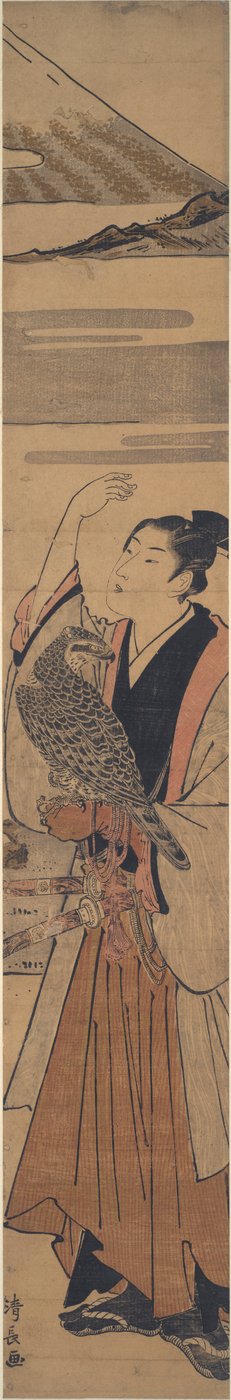 Ung Falkoner af Torii Kiyonaga