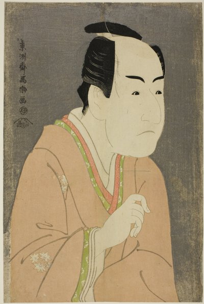 Teac og r Monnosuke Ichikawa af Toshusai Sharaku