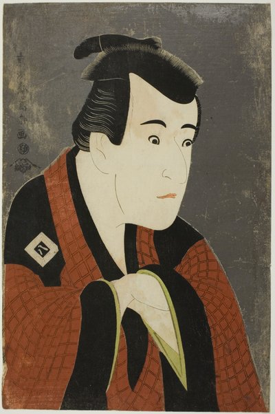 Skuespilleren Ichikawa Yaozo III som Tanabe Bunzo af Toshusai Sharaku