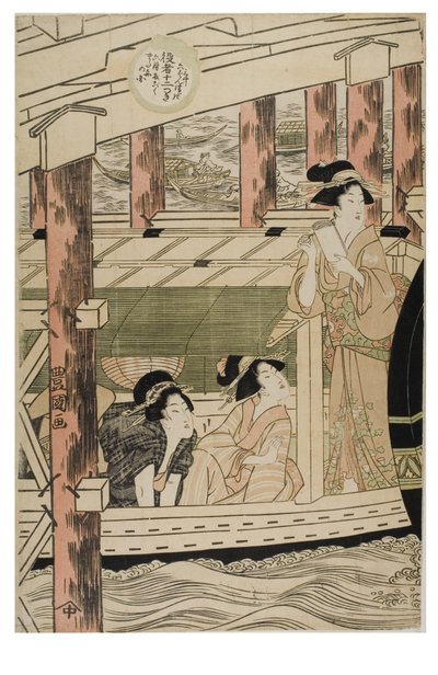Skuespillere i de tolv måneder af Toyokuni Utagawa