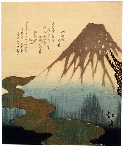 Mount Fuji. 19. århundrede. af Toyota Hokkei