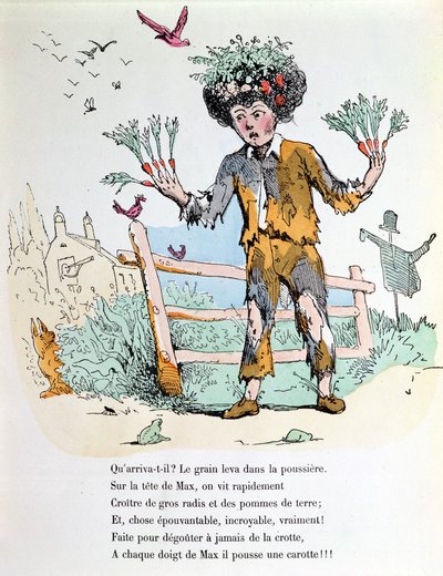 The Child who Never Washes, illustration til 