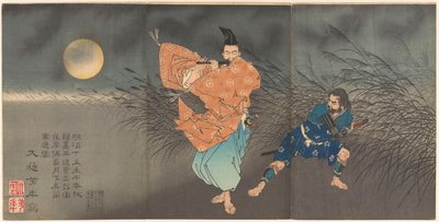 fløjtespiller af Tsukioka Yoshitoshi